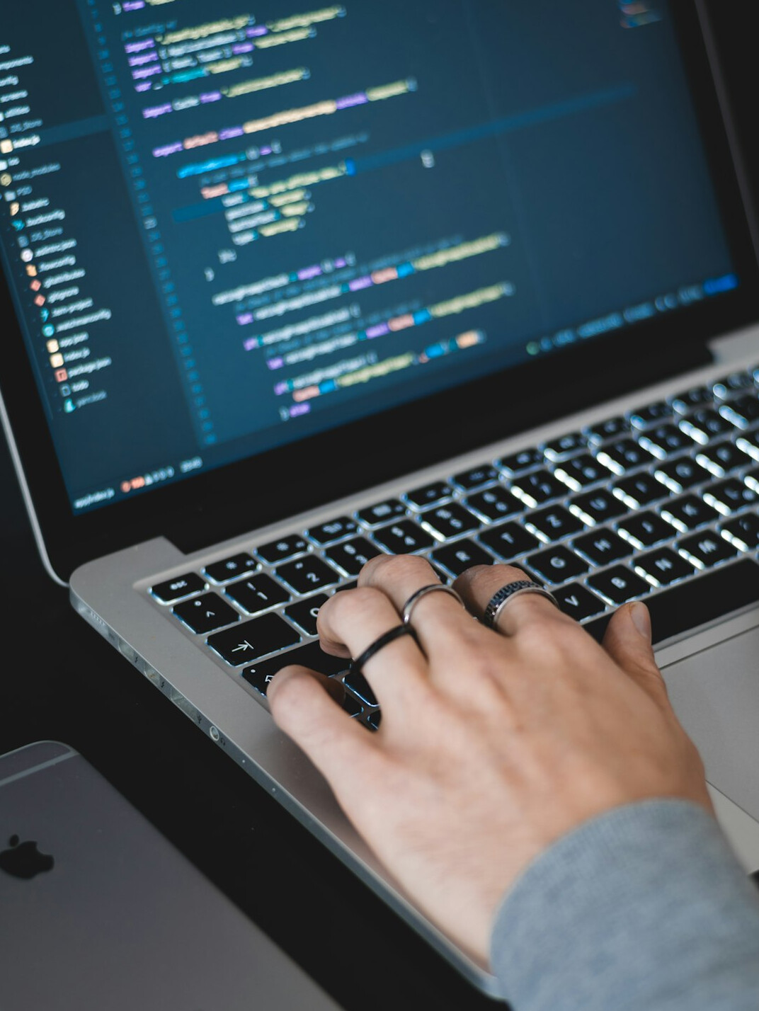 team of programmers in office