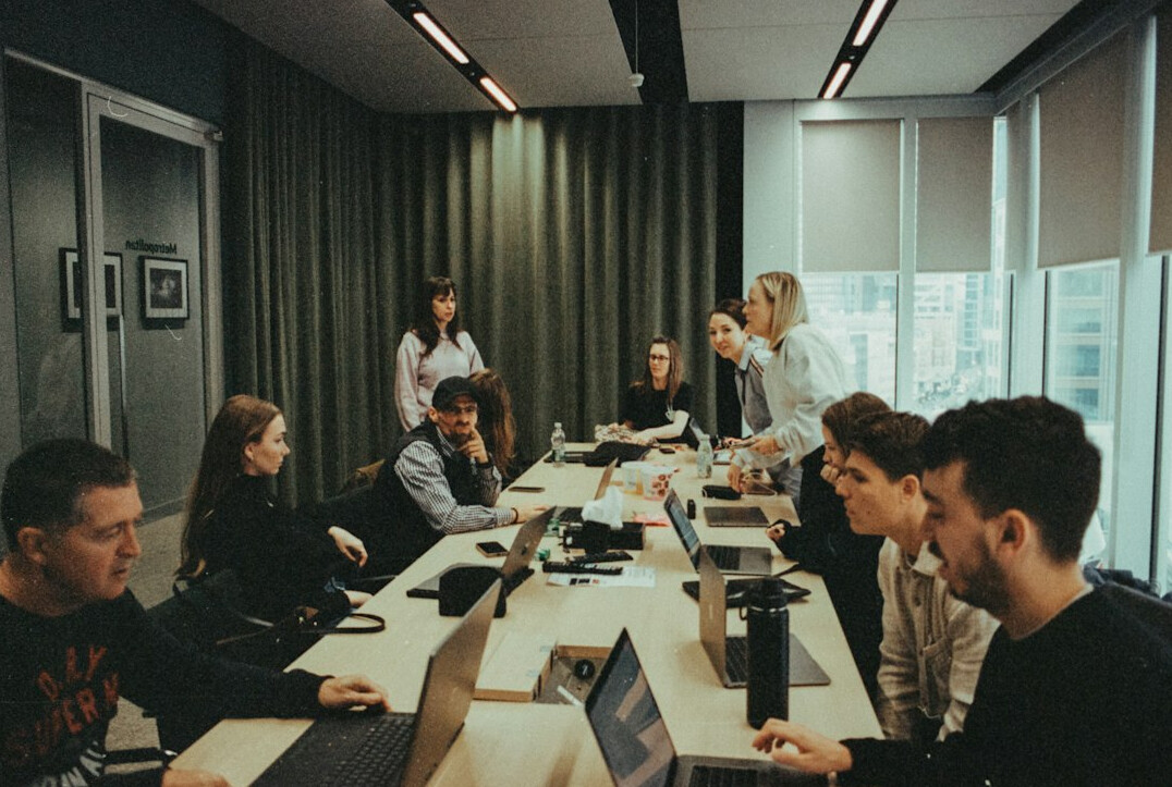 cybersecurity team meeting